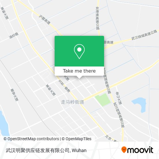 武汉明聚供应链发展有限公司 map