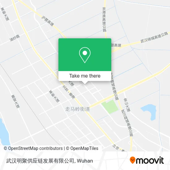 武汉明聚供应链发展有限公司 map