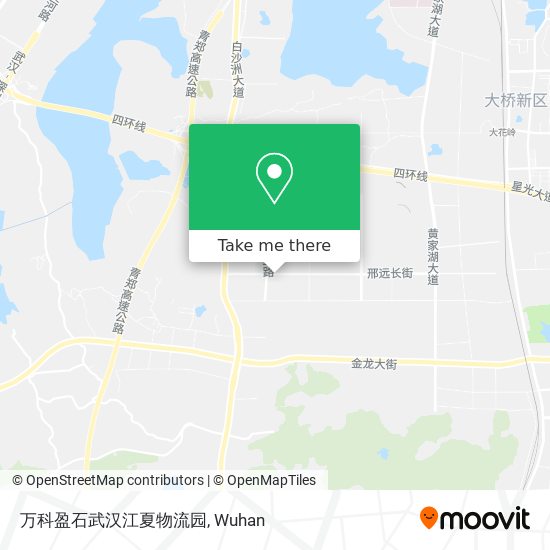 万科盈石武汉江夏物流园 map