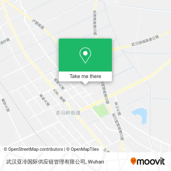 武汉亚冷国际供应链管理有限公司 map