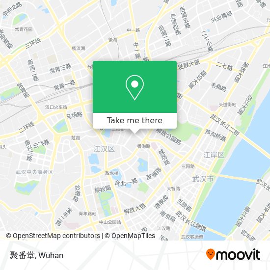 聚番堂 map