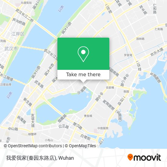 我爱我家(秦园东路店) map