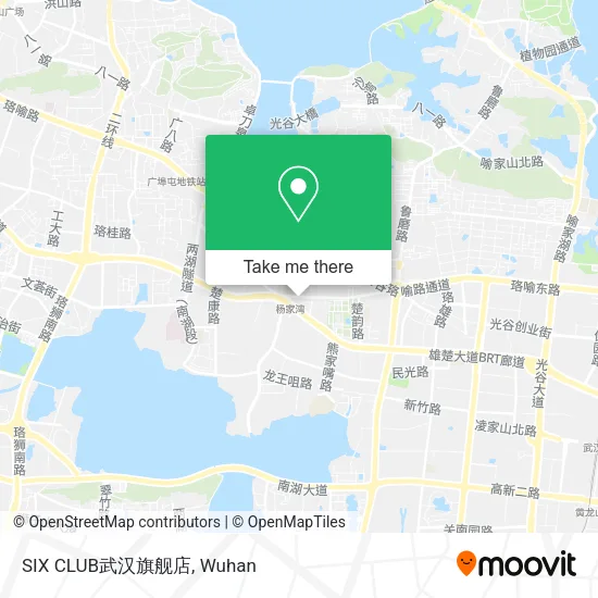 SIX CLUB武汉旗舰店 map