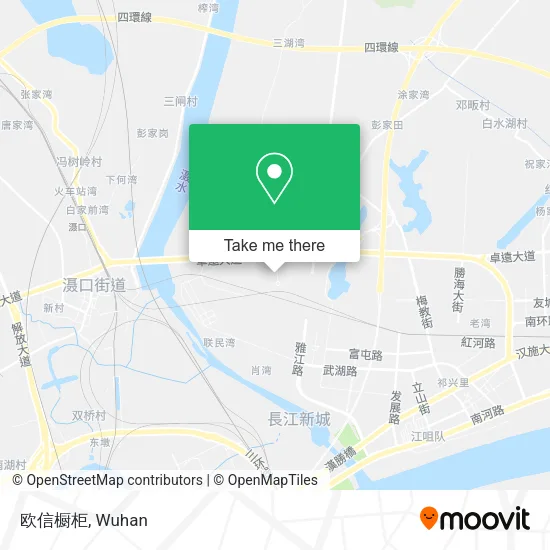 欧信橱柜 map