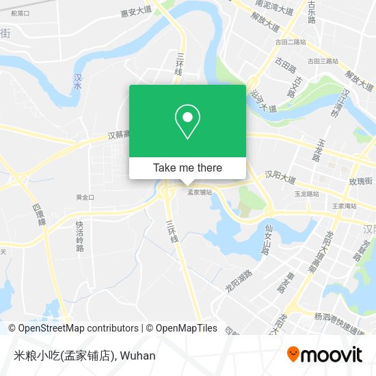 米粮小吃(孟家铺店) map