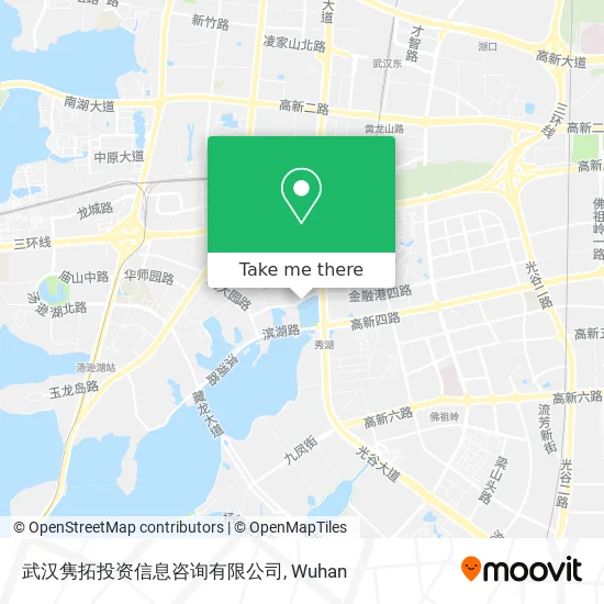 武汉隽拓投资信息咨询有限公司 map