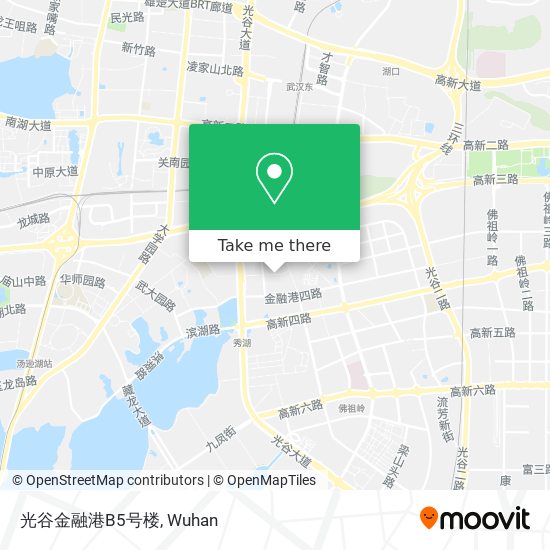 光谷金融港B5号楼 map