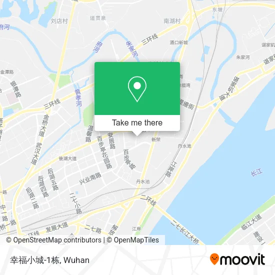 幸福小城-1栋 map