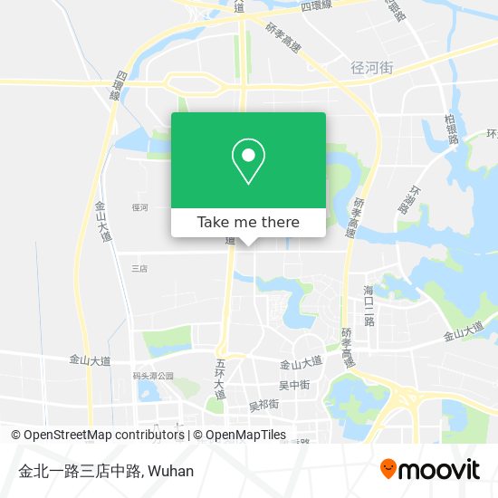 金北一路三店中路 map