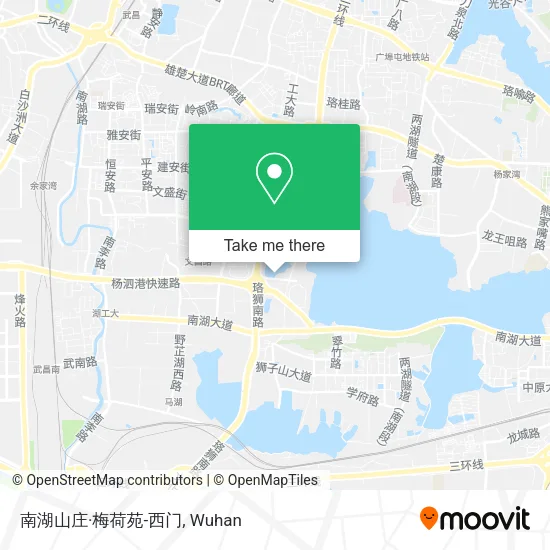 南湖山庄·梅荷苑-西门 map