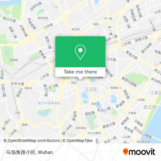 马场角路小区 map