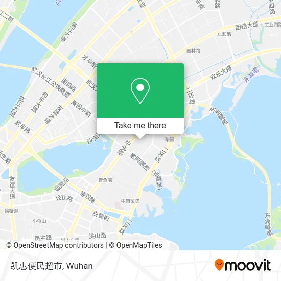 凯惠便民超市 map