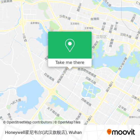 Honeywell霍尼韦尔(武汉旗舰店) map