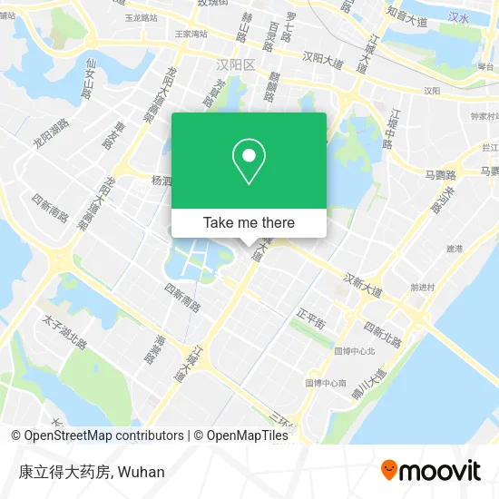 康立得大药房 map