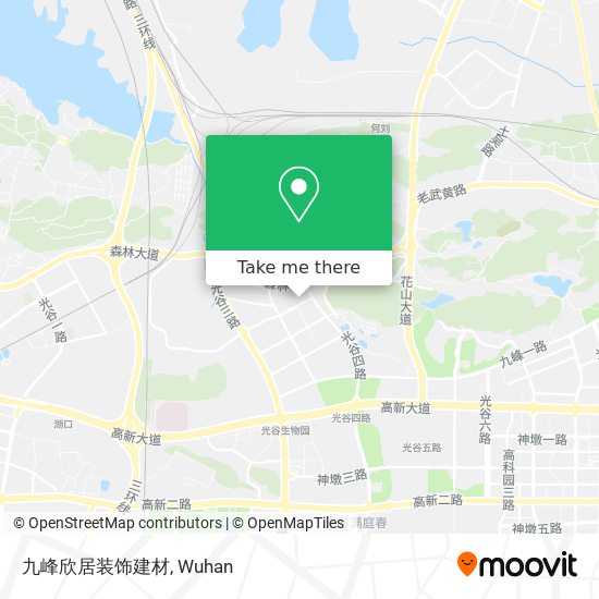 九峰欣居装饰建材 map