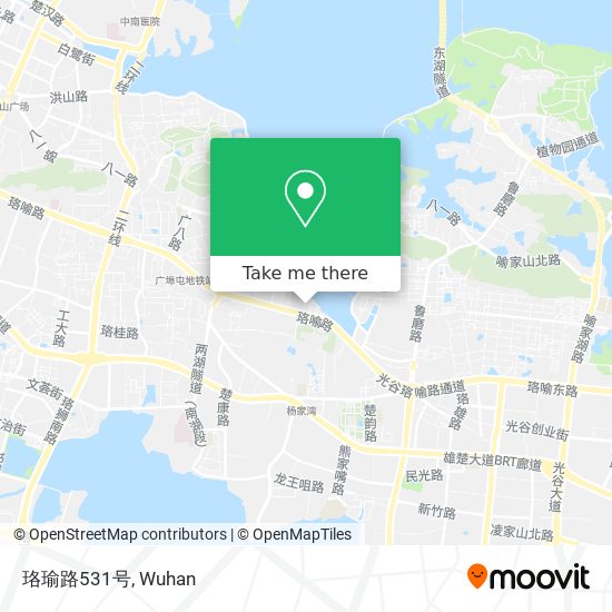 珞瑜路531号 map