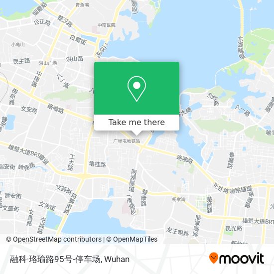 融科·珞瑜路95号-停车场 map