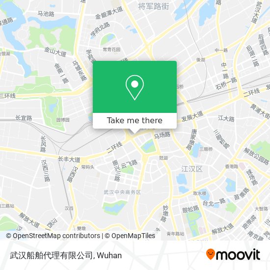 武汉船舶代理有限公司 map
