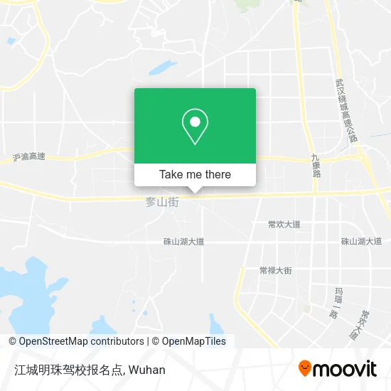 江城明珠驾校报名点 map