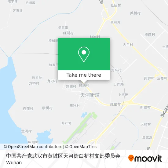 中国共产党武汉市黄陂区天河街白桥村支部委员会 map