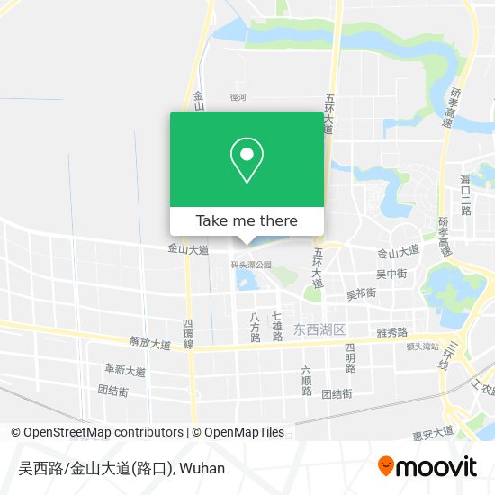 吴西路/金山大道(路口) map