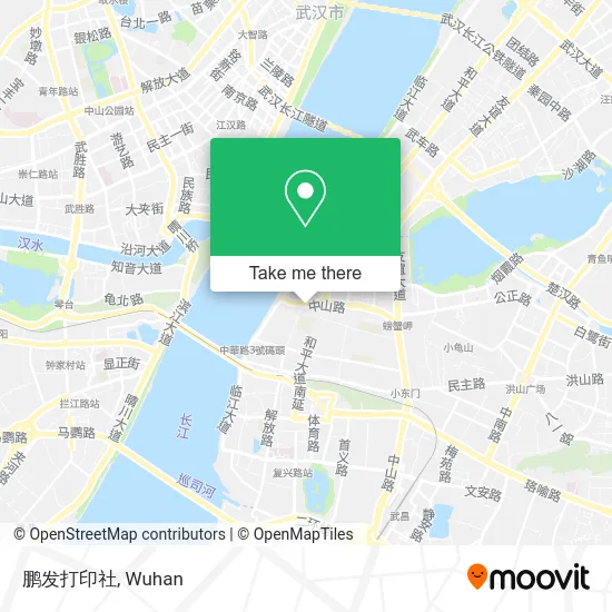 鹏发打印社 map