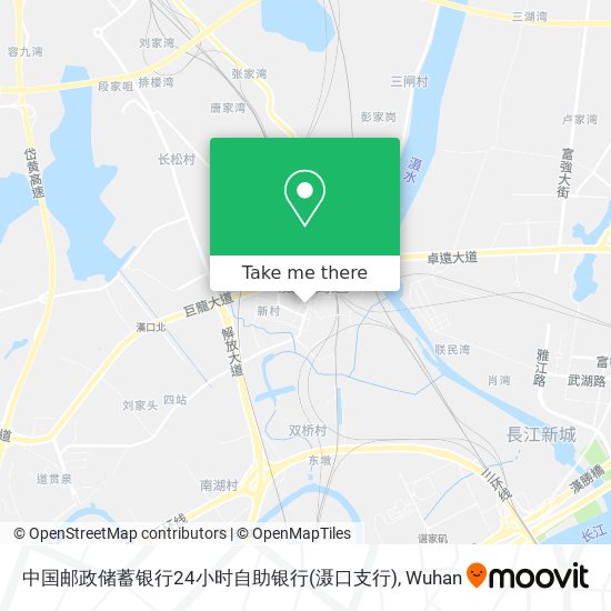 中国邮政储蓄银行24小时自助银行(滠口支行) map
