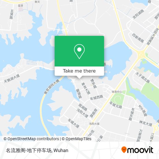 名流雅阁-地下停车场 map