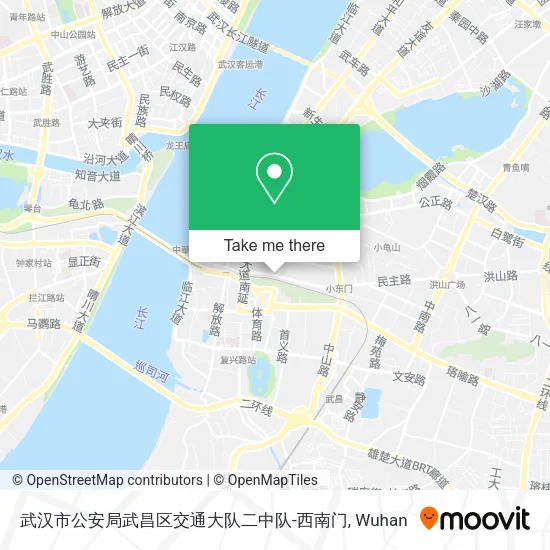 武汉市公安局武昌区交通大队二中队-西南门 map