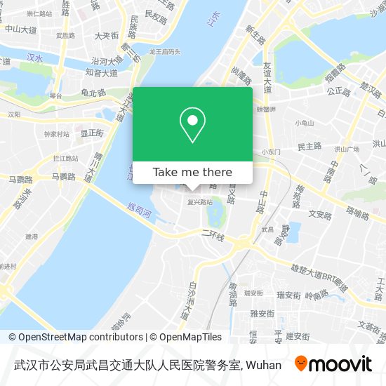 武汉市公安局武昌交通大队人民医院警务室 map