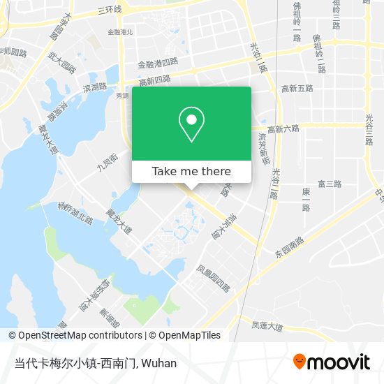 当代卡梅尔小镇-西南门 map