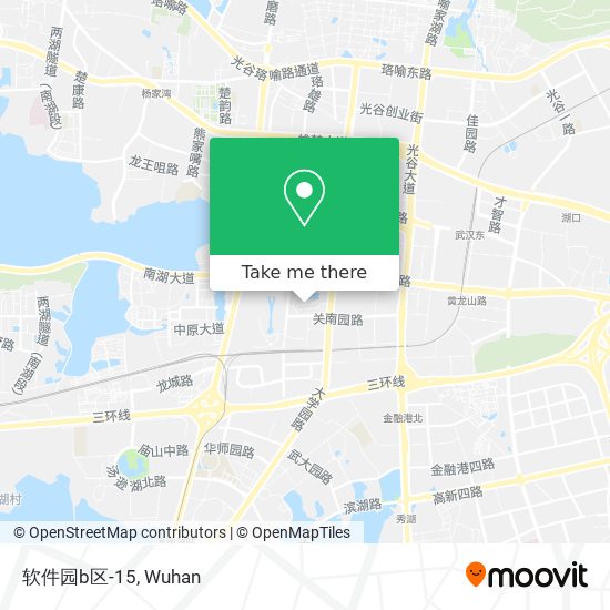 软件园b区-15 map