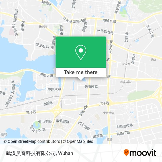 武汉昊奇科技有限公司 map