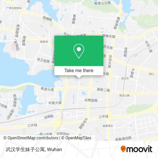 武汉学生妹子公寓 map