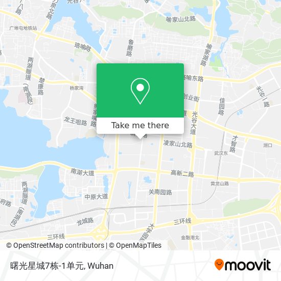 曙光星城7栋-1单元 map