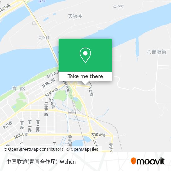 中国联通(青宜合作厅) map