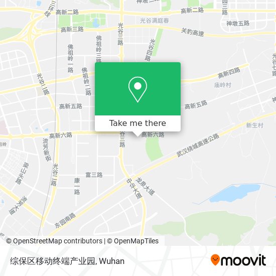 综保区移动终端产业园 map
