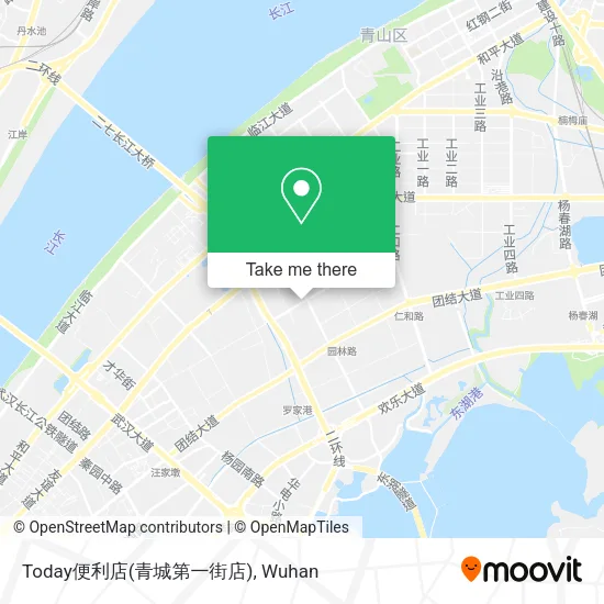 Today便利店(青城第一街店) map