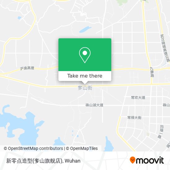 新零点造型(奓山旗舰店) map