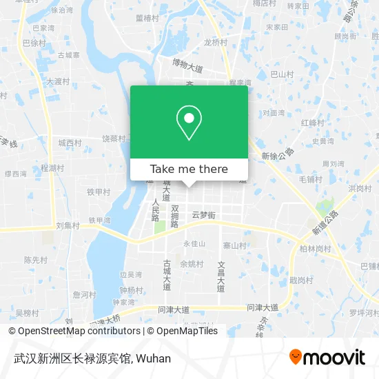 武汉新洲区长禄源宾馆 map