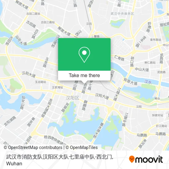 武汉市消防支队汉阳区大队七里庙中队-西北门 map