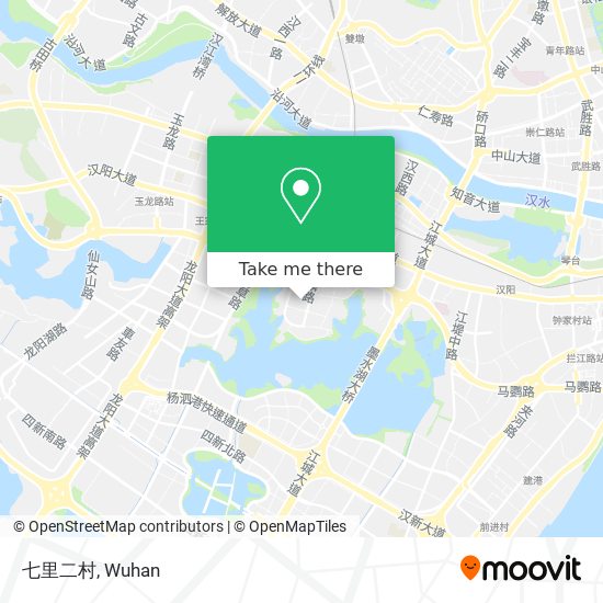七里二村 map