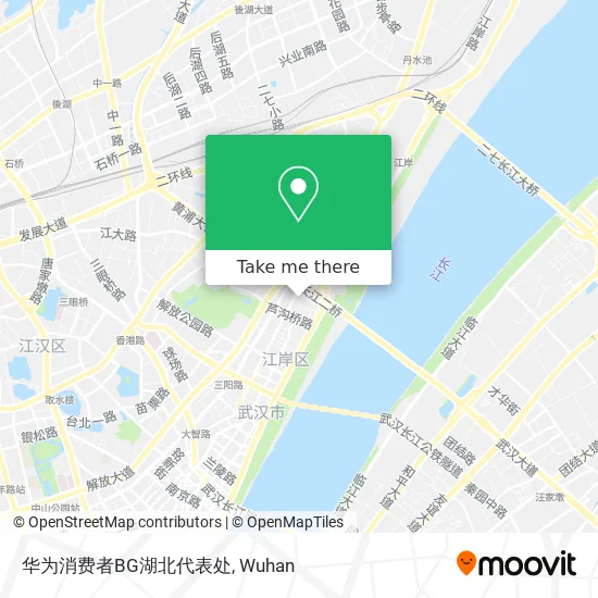 华为消费者BG湖北代表处 map