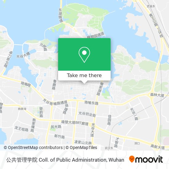 公共管理学院 Coll. of Public Administration map