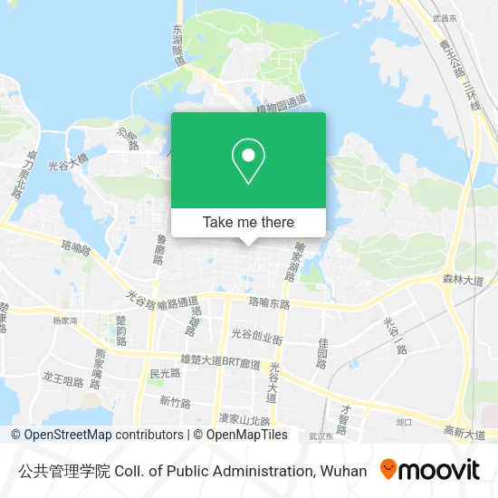 公共管理学院 Coll. of Public Administration map
