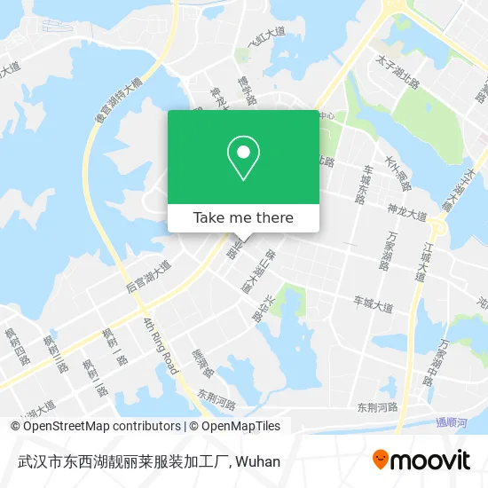武汉市东西湖靓丽莱服装加工厂 map
