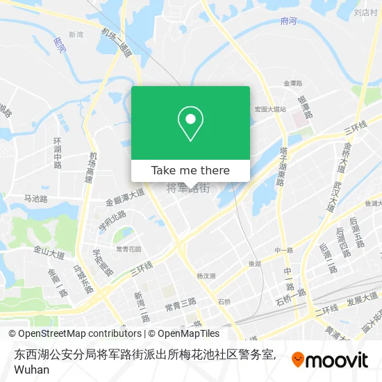 东西湖公安分局将军路街派出所梅花池社区警务室 map