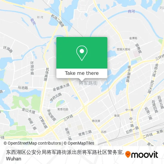东西湖区公安分局将军路街派出所将军路社区警务室 map