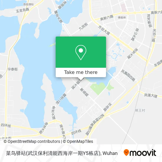 菜鸟驿站(武汉保利清能西海岸一期Y5栋店) map