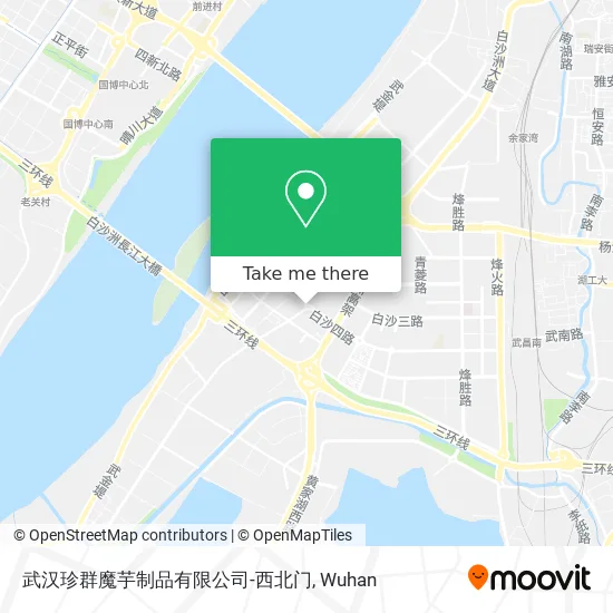 武汉珍群魔芋制品有限公司-西北门 map